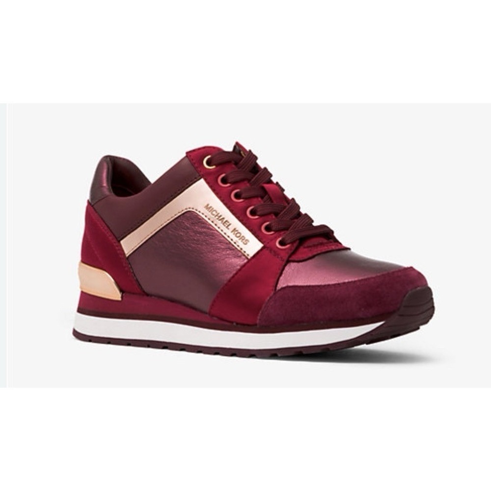 Michael kors Trainers - Girls. Burgundy. Brand new Size‎ 10 Girls M/1